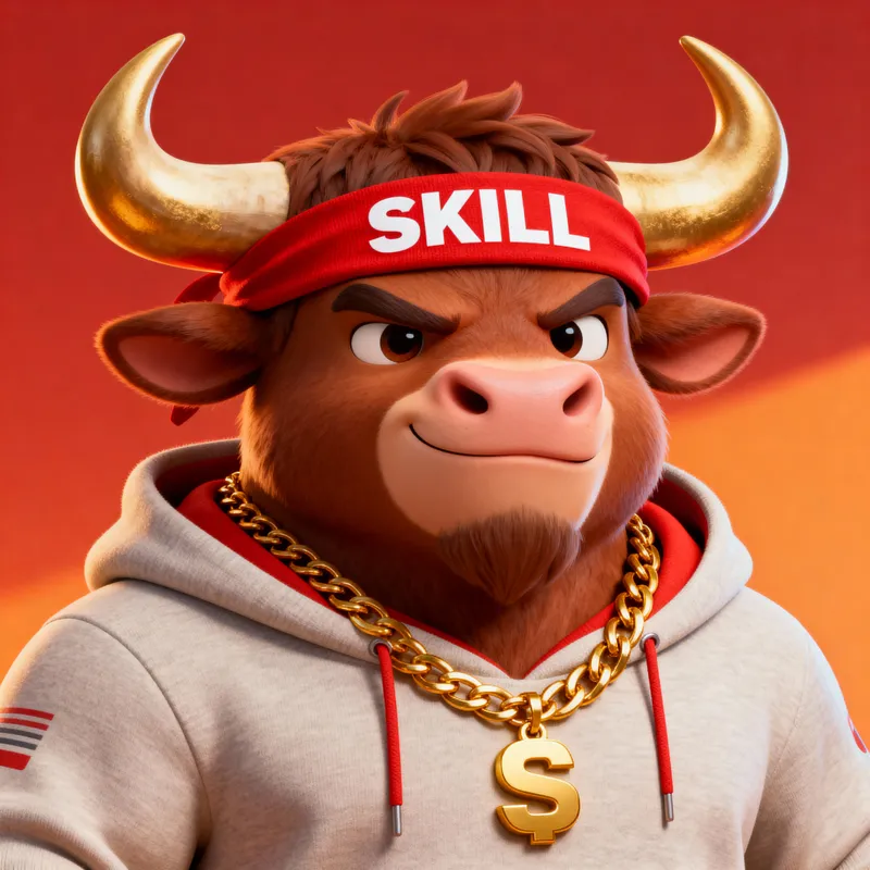 Meet Skillbert: The Charismatic Bull Mascot