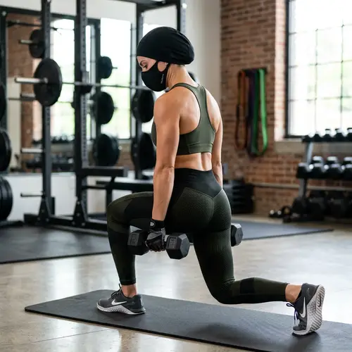 High-Quality Fitness Lady Image for Design