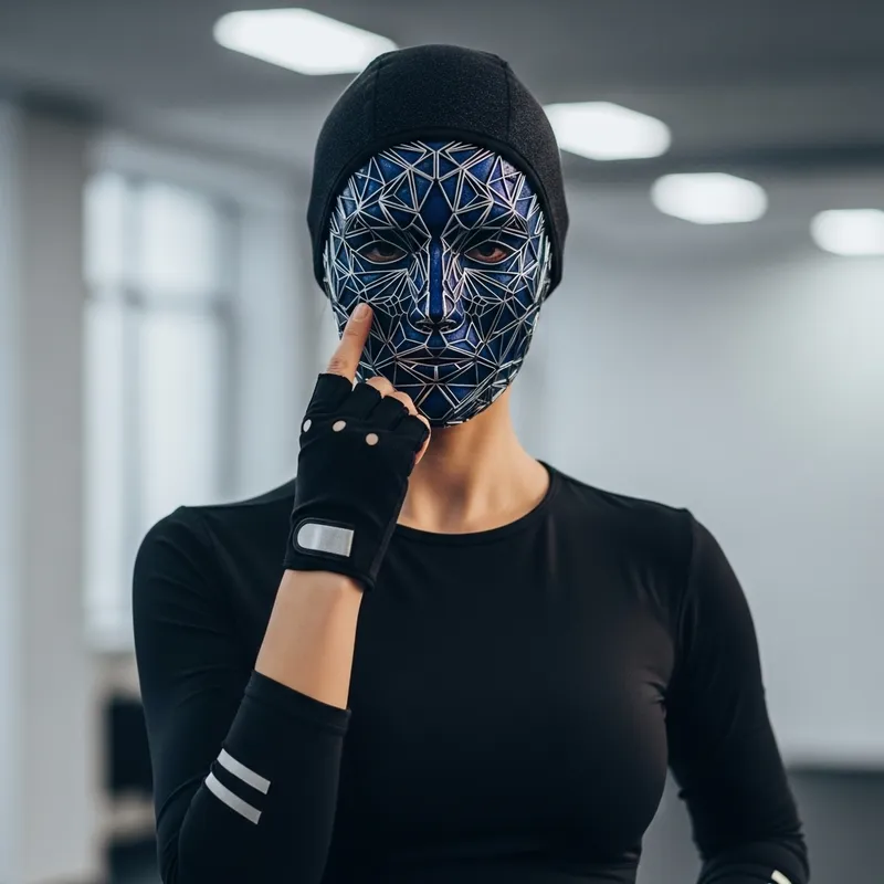 High-Quality Fitness Lady Image for Design