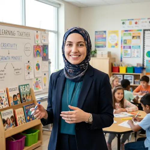 Professional Teacher Profile Image for LinkedIn