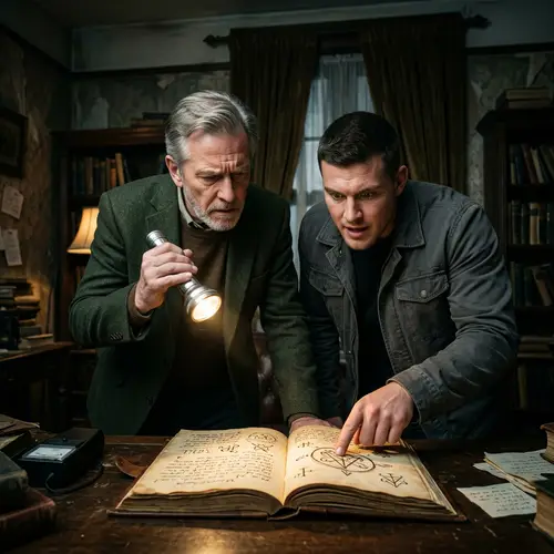 Paranormal Film: Intense Conversation Amid Haunting Mystery