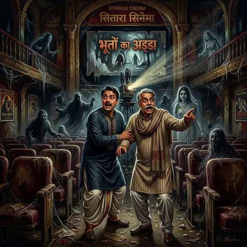 Classic Indian Ghost Movie: Middle-aged Men Encounter Paranormal Elements