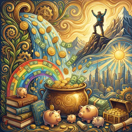 Financial Freedom: Maximize Wealth and Savings with Vibrant Imagery