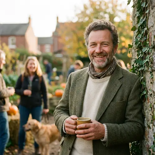 Charming Kind Man Portrait