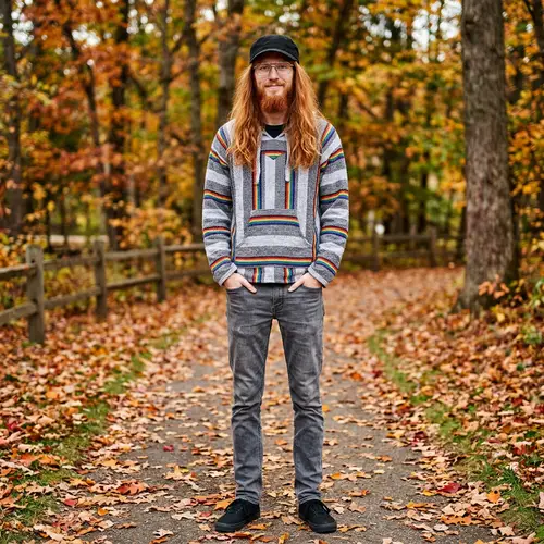Gorgeous Ginger Man with Unique Style