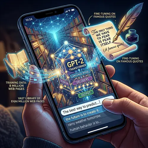 Transformed by GPT-2: Illustration of a Powerful Language Model