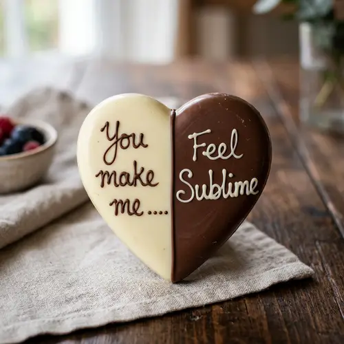 Heart-Shaped Chocolate: A Sublime Delight
