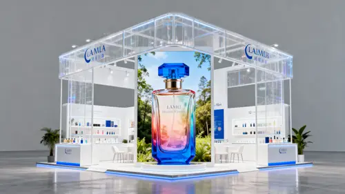 Stunning 12x10m Nature-Friendly Cosmetics Booth