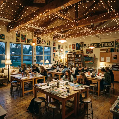 High School Art Classroom Design Ideas