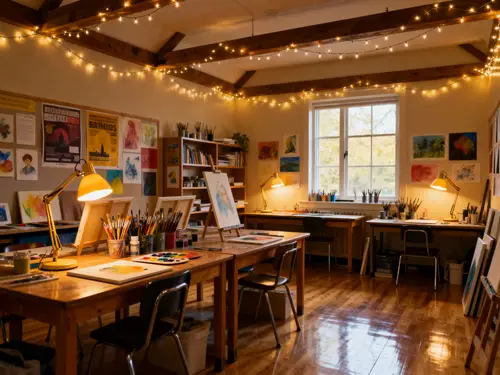 High School Art Classroom Design Ideas