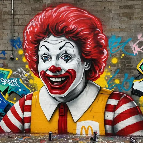 Ronald in Graffiti Art - Unique Street Style