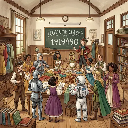 Creative Costume Class for All Ages