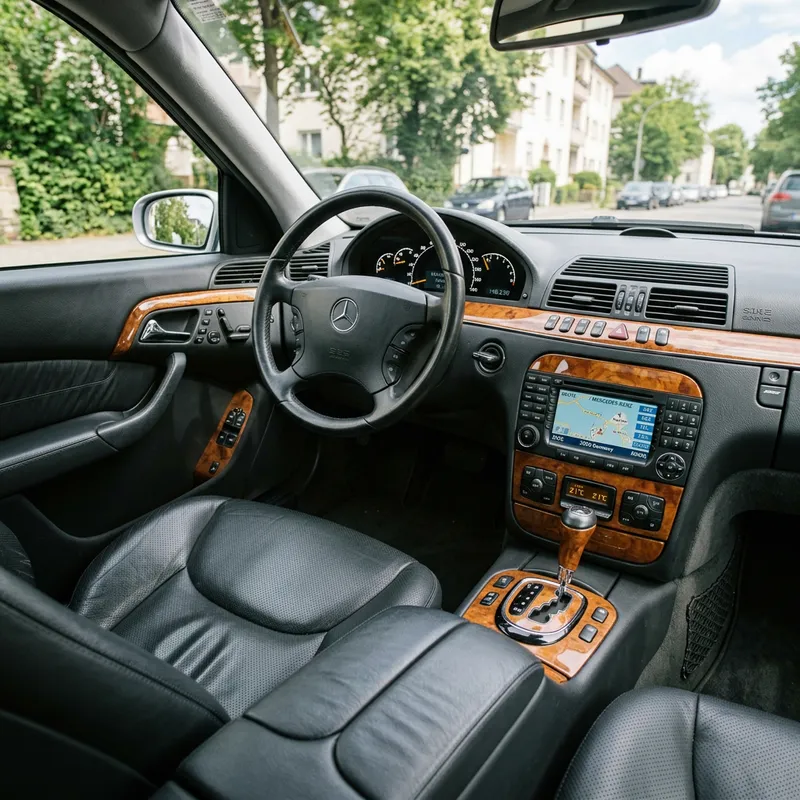 2002 Mercedes S-Class Interior Overview