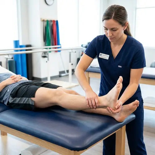 Ankle Dorsiflexion Technique for Patients