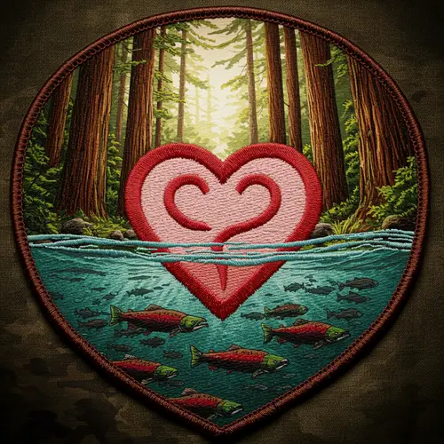 Heart of Conservation: Redwood Forest Uniform Patch
