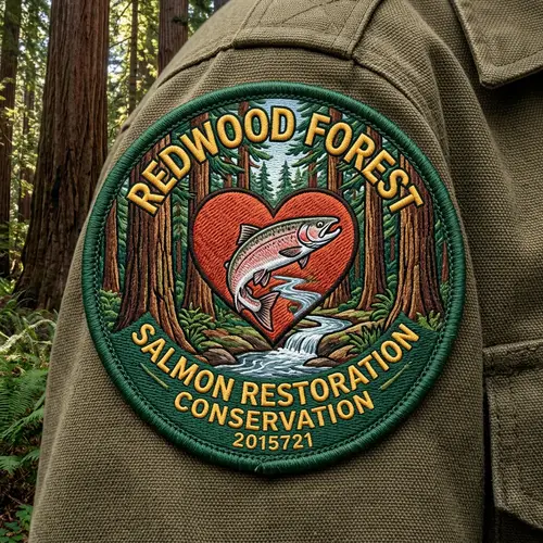 Heart of Conservation: Redwood Forest Uniform Patch