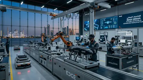 Futuristic Defense Tech by EDGE Group