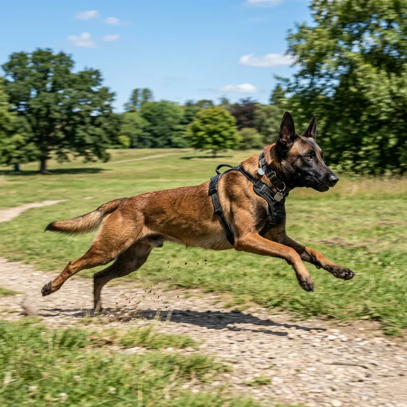 Powerful Belgian Malinois in Action | Strong & Energetic Breed