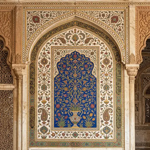 Mughal Motif Decor: Rich Patterns & Colors