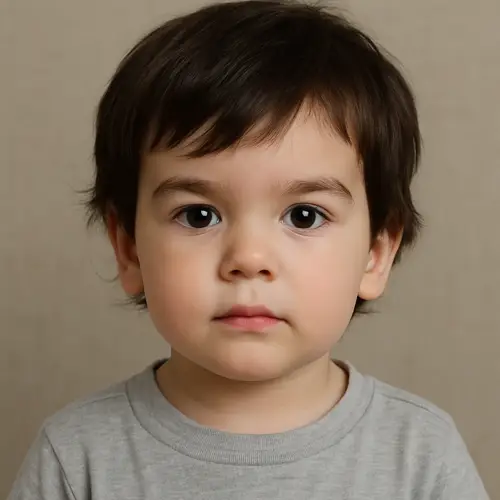 Adorable Baby Boy with Shady Hair: A Visual Guide