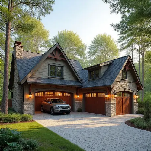 1.5 Car Garage Addition on the Left Side