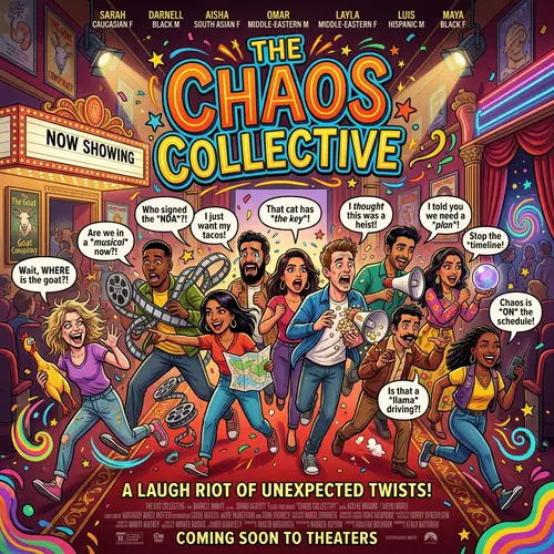 Diverse Ensemble Cast Comedy Movie with Witty Dialogues