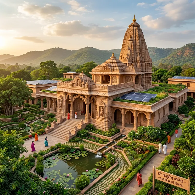 Sustainable Design of Ram Mandir Ayodhya: Tradition Meets Modern Eco-Friendly Techniques
