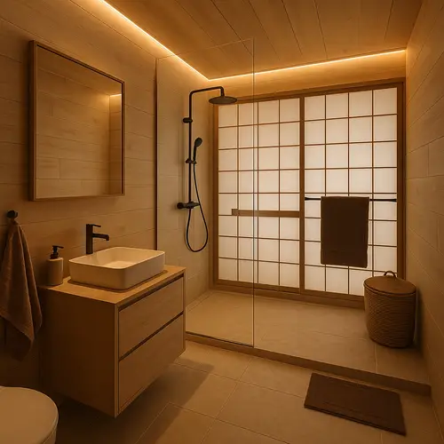 Zen Japanese Style Bathroom Ideas