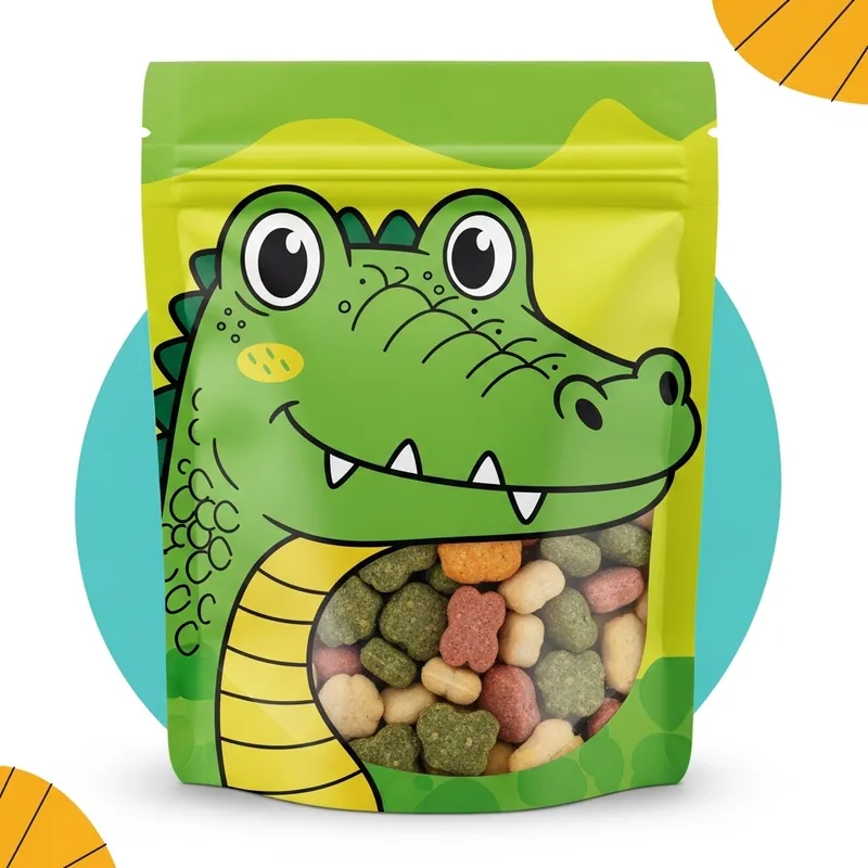 Alligator Themed Horse Treat Snack Bags
