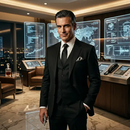 Gustav Graves Inspired Spy Character