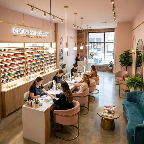 Chic Nail Design Studio Interior Inspiration