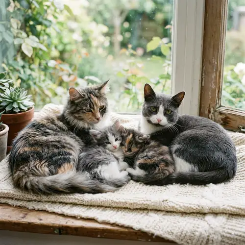 Adopt Adorable Kittens: Tuxedo & Maine Coon Mix