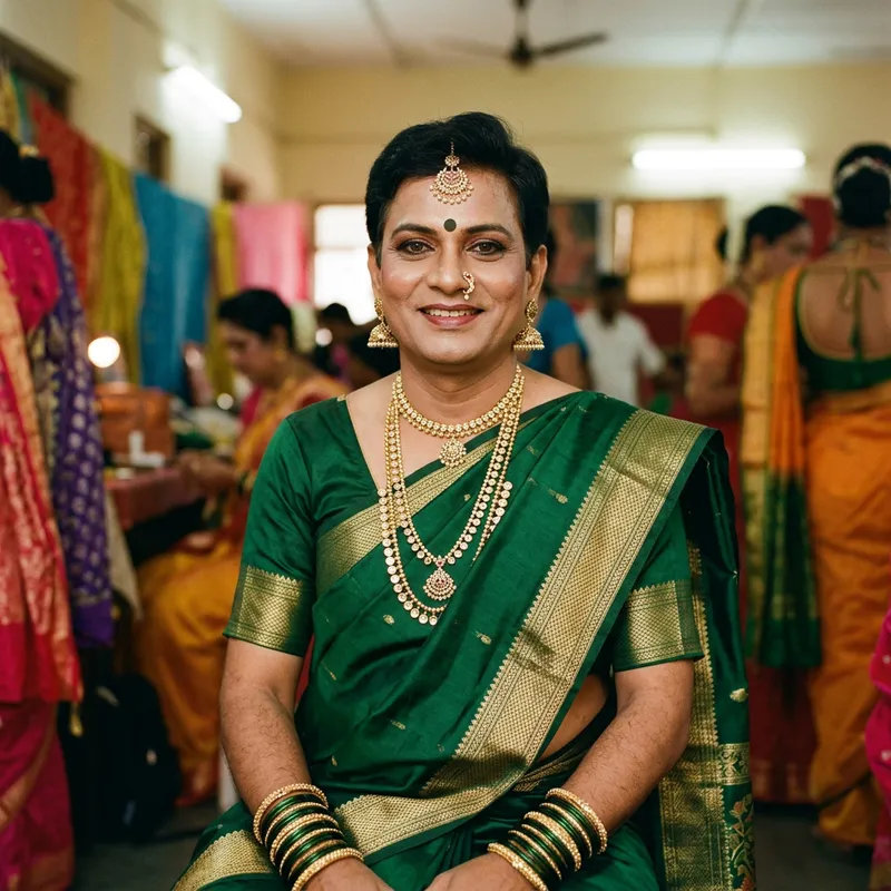 Stunning Crossdressing Makeup and Jewels