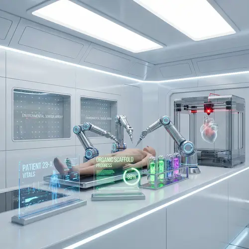 Futuristic Medical Equipment & Robotic Care Innovations