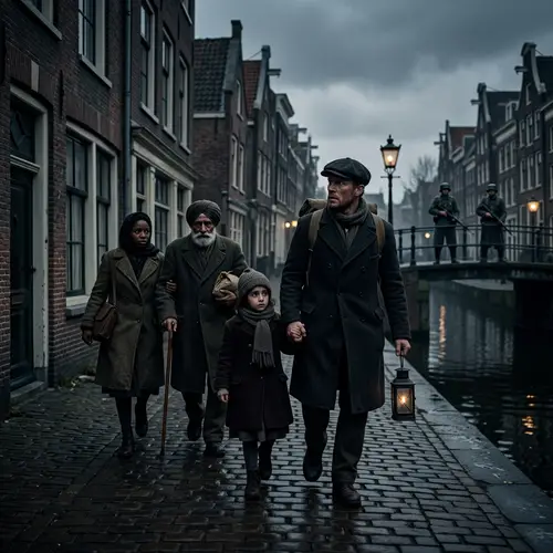 Dutch Citizens' Heroic Deeds During German Occupation in Netherlands