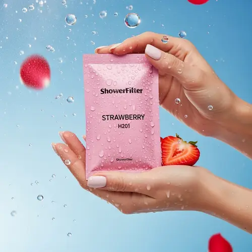 Elegant ShowerFilter Strawberry H201 - Product Photography
