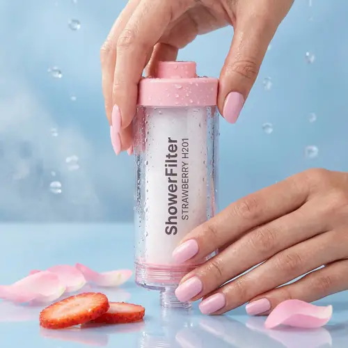 Elegant ShowerFilter Strawberry H201 - Product Photography
