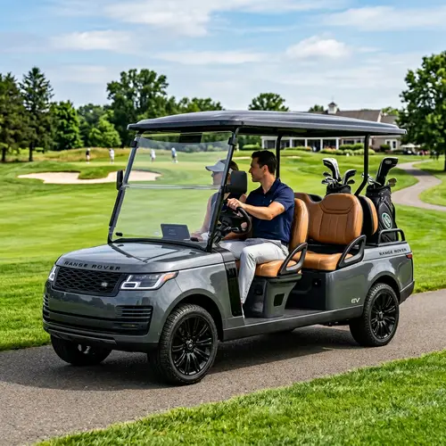 Range Rover Style Golf Cart - Sleek & Stylish