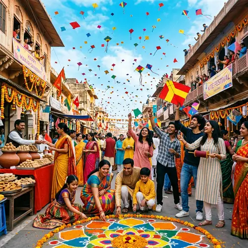 Vibrant & Multicultural Makar Sankranti Festival Celebrated Across India