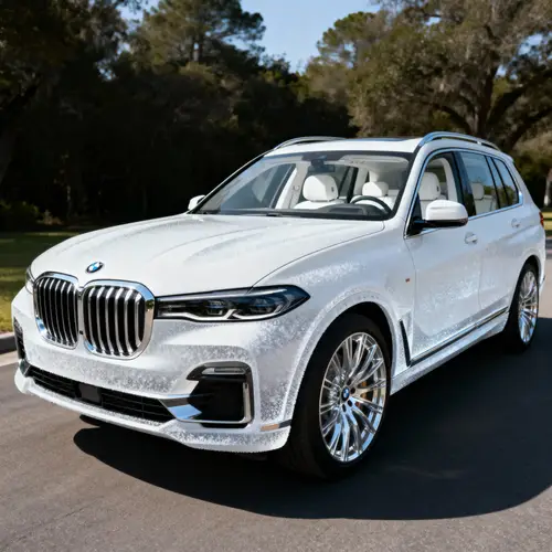 2025 BMW X7 in Frosted White – Luxury SUV