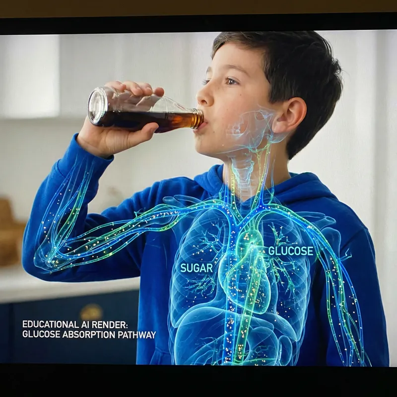 X-Ray View: Sugar Effects on Bloodstream in Children