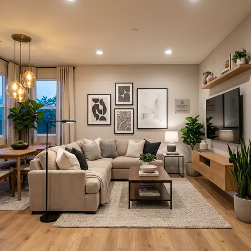 Chhaya Interiors | Modern & Comfortable Living Room Design