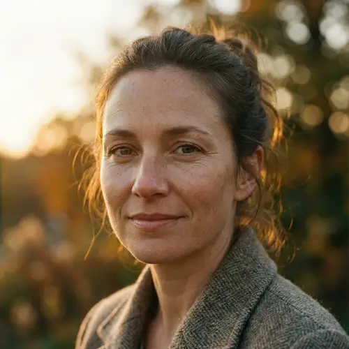 Hyperrealistic Portrait of a 35-Year-Old Woman