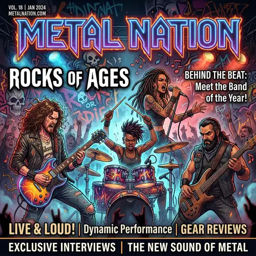 Metal Nation Magazine: Rock Band Members Fantasy Cover