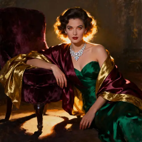 Elegant Glamour Portraits: Stylish Lighting & Posing