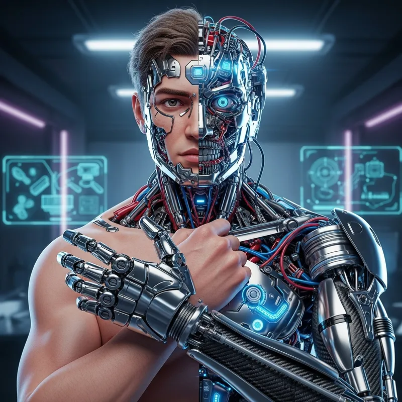 Futuristic Cyborg Innovations