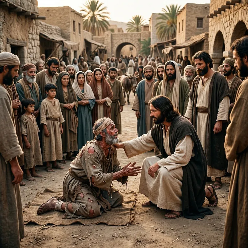 Scenes from Luke 5:12-16: A Biblical Perspective