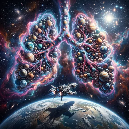 Surreal Celestial Objects in Deep Space - Cosmic Vista