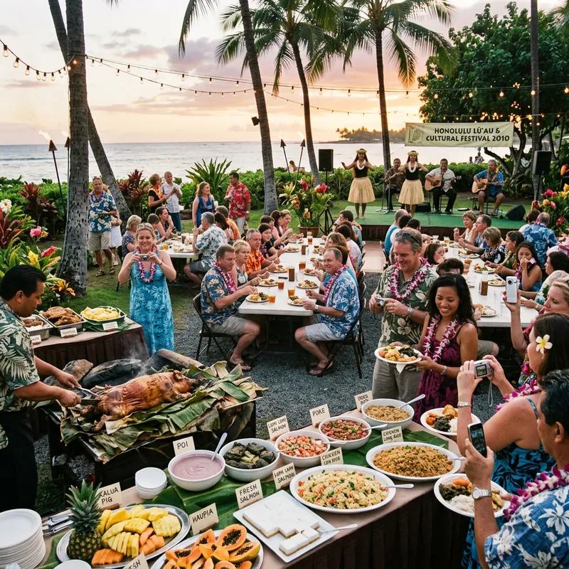 Authentic Hawaiian Banquet Experience