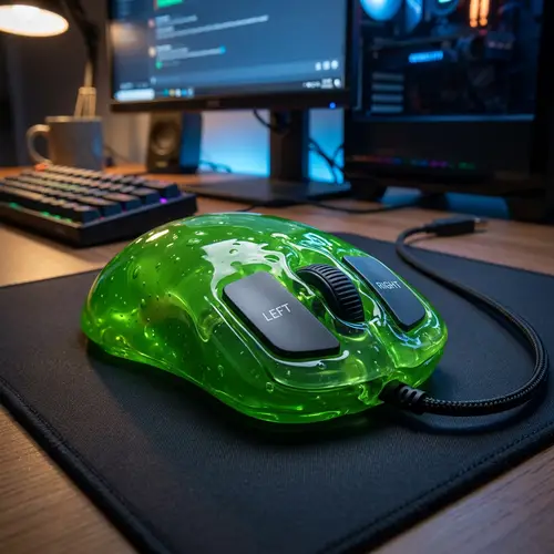 Slime Computer Mouse: Unique Gooey Tech Gadgetry